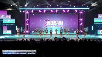 Maryland Twisters - Virginia - Blackout [2026 L6 Senior - Small Day 2] 2026 CHEERSPORT National All Star Cheerleading Championship