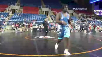 285 lbs Consi Of 16 #1 - Edward Powers, Ohio vs Rodd'ney Davenport, Virginia