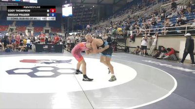150 lbs Cons. Sub-rd Of 64 - Cody Thompson, MI vs Deegan Frazier, KS