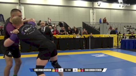 Chad Gordon Stenson vs Eric Ryan Bronson 2024 World IBJJF Jiu-Jitsu No-Gi Championship