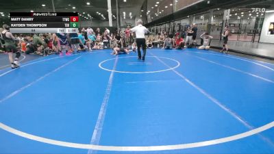 64 lbs Round 3 - Matt Danby, Team Tugman WC vs Kayden Thompson, Tri State Hammers