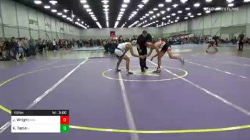 152 lbs Quarterfinal - Jaxen Wright, Raw vs Kanaipono Tapia, Team One Guy From Hawaii