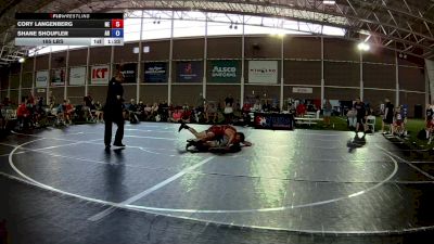 165 lbs Cory Langenberg, Nebraska vs Shane Shoufler, Arkansas