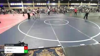 195 lbs Quarterfinal - Emilio Johnson, Oakdale vs Talha Bektas, Silverback WC