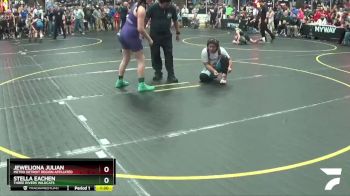 130 lbs Quarterfinal - Jeweliona Julian, Metro Detroit Region Affiliated vs Stella Eachen, Three Rivers Wildcats