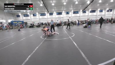 106 lbs Round 2 (6 Team) - Jax Brentzel, Top Level vs Cohen Reer, Team 922