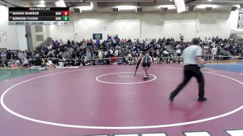 132 lbs Round Of 32 - Mason Mansur, North Haven vs Edmond Flood, Daniel Hand