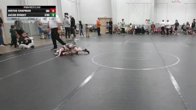 48 lbs Round 1 (8 Team) - Jacob Street, CTWHALE Blue vs Justus Chapman, Savage WA