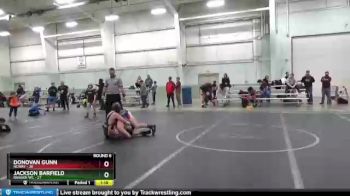 120 lbs Round 6 (8 Team) - Donovan Gunn, NCWAY vs Jackson Barfield, Ranger WC