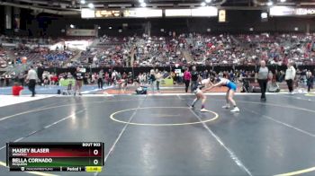 107 lbs Quarterfinal - Bella Cornado, McQueen vs Maisey Blaser, Wasatch