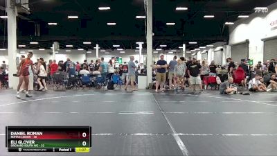 130 lbs Round 3 (4 Team) - Daniel Roman, Roman Legion vs Eli Glover, Orchard South WC