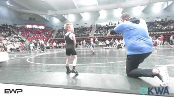 43 lbs Round Of 16 - Griffin Edmondson, Team Tulsa Wrestling Club vs Tyler Korb, Vinita Kids Wrestling