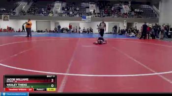 80 lbs Finals (8 Team) - Wesley Thieke, LSH (LeSueur/Henderson) vs Jacob Williams, Becker