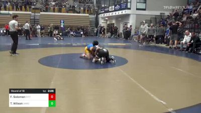 149 lbs Round Of 16 - Finn Solomon, Pittsburgh vs Ty Wilson, Unrostered