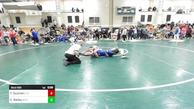 182 lbs Consi Of 8 #1 - Tayel Guzman, New Bedford vs Chase Bailey, Braintree