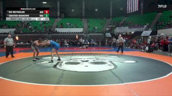 7A 157 lbs 3rd Place Match - Grayer Manown, Vestavia Hills vs Bo Reynolds, Huntsville