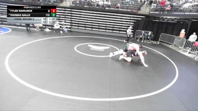 5A 285 lbs Cons. Round 2 - Tyler Rawlings, Spanish Fork vs Thomas Gallo, Taylorsville