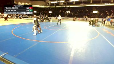 Girls 170 lbs Cons. Round 3 - Gianna Sowers, Davis (Girls) vs Aoife Bryan, Ingraham (Girls)
