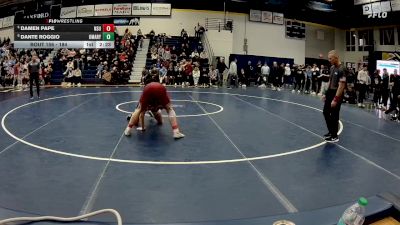 184 lbs Cons. Semi - Damen Pape, Northern State vs Dante Roggio, UMary