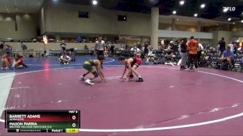 110 lbs 3rd Place Match - Mason Parria, Brother Melchior Wrestling Clu vs Barrett Adams, Alpha Elite