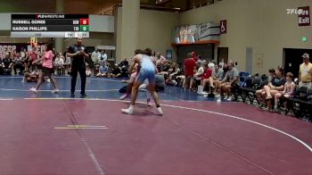 140 lbs Round 2 (6 Team) - Russell Goree, BS Wrestling vs Kaison Phillips, Tasmanian Devils