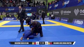 Benjamin Lewis Joshua Gratton vs Guilherme Souza De Lima 2025 European Jiu-Jitsu IBJJF Championship