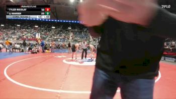 3A-120 lbs Cons. Round 2 - LJ Hansen, Burns/Pine Bluffs vs Tyler Nicolay, Torrington