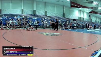 138 lbs Cons. Round 4 - Bradlee Ellis, IL vs Alexander Poll, OH