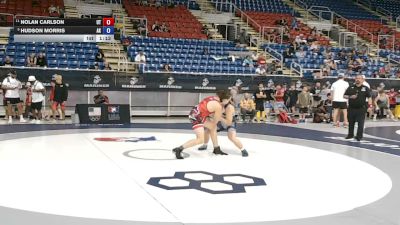 138 lbs Cons. Rd Of 16 - Nolan Carlson, Utah vs Hudson Morris, Alaska