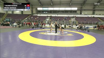 145 lbs Cons. Round 2 - Melina Georgas, Ithaca vs Valerie Iglesias, Felician