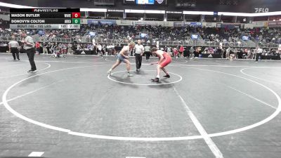 192 lbs Quarterfinal - Mason Butler, Wave Wrestling Club vs Donovyn Colton, Arkansas Elite