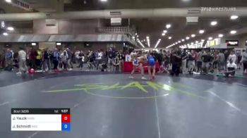 57 kg Round Of 16 - Jayden Yauck, Sarbacker Wrestling Academy vs Jordan Schmidt, Big Game Wrestling Club