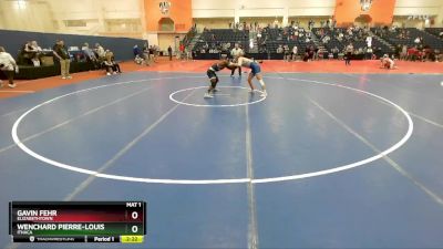 157 lbs Quarterfinal - Wenchard Pierre-Louis, Ithaca vs Gavin Fehr, Elizabethtown