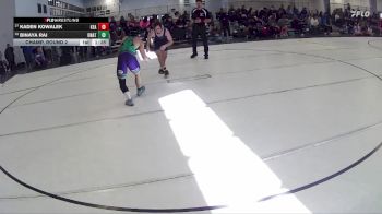 129 lbs Champ. Round 2 - Binaya Rai, BV Bison vs Kaden Kowalek, Kearney