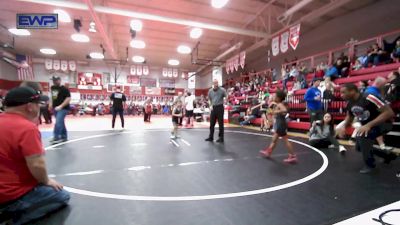 52 lbs Semifinal - Kevin Harris, HURRICANE WRESTLING ACADEMY vs Jacob Wardlow, Heat