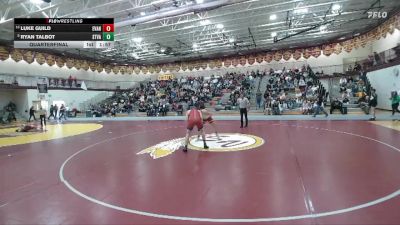 190 lbs Quarterfinal - Ryan Talbot, Star Valley vs Luke Guild, Evanston