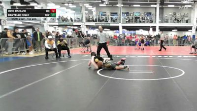 155 lbs Consi Of 4 - Odin Barlow, River Rival WC vs Danyelle Kelly, None
