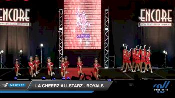 LA Cheerz Allstarz - Royals [2019 Youth - D2 - Small 2 Day 2] 2019 Encore Championships Houston D1 D2