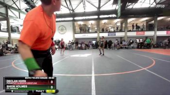 80-89 lbs Quarterfinal - Declan Kern, Frankfort Gladiator Wrestling vs Shion Holmes, STL WARRIOR