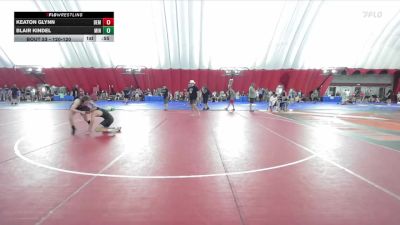 120-120 lbs Round 2 - Blair Kindel, Minnewaska vs Keaton Glynn, Bemidji