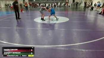 115 lbs Finals (8 Team) - Mason Carlson, Hutchinson vs Everertt Bemboom, Foley