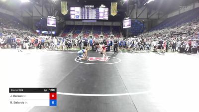 126 lbs Rnd Of 128 - Jason Deleon, North Carolina vs Roman Belardo, Georgia