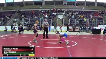 126 lbs Semifinal - Emily Sindoni, Tioga vs Narayani Wiehe, Horseheads