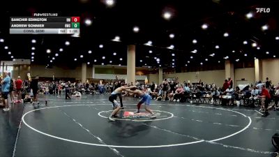 125 lbs Cons. Semi - Andrew Sonnier, Rebel Wrestling Club vs Sanchir Edington, Bishop McCort