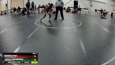 60-68 lbs Cons. Round 2 - Kenneth Hall, Colonial Pride vs Vikram Akbarbasha, Unattached