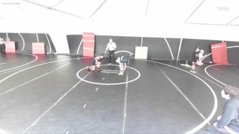 98 lbs Quarterfinal - Lucas Rubio, 951 Wrestling Club vs Ayden Goodman, Rough House