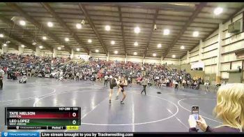 153 lbs Cons. Round 2 - Leo Lopez, West Jordan vs Tate Nielson, Riverton