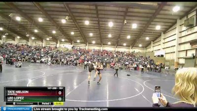 153 lbs Cons. Round 2 - Leo Lopez, West Jordan vs Tate Nielson, Riverton