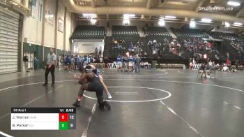 157 lbs Prelims - Jordan Warren, York College vs Brian Parker, Otero Junior College