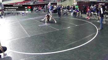 85 lbs Champ. Round 2 - Kellen Malcolm, Waverly Wrestling Club vs Eli Thompson, The Best Wrestler